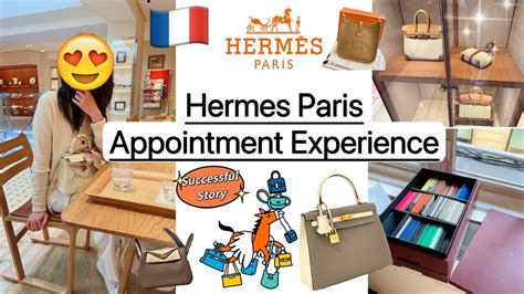 Hermes paris appointment website